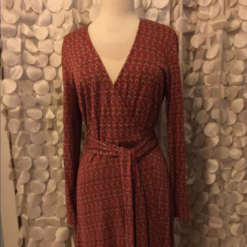 Original DVF Silk Wrap Dress
